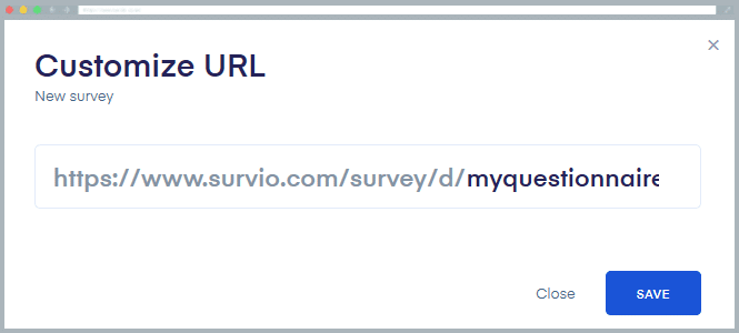 customize URL