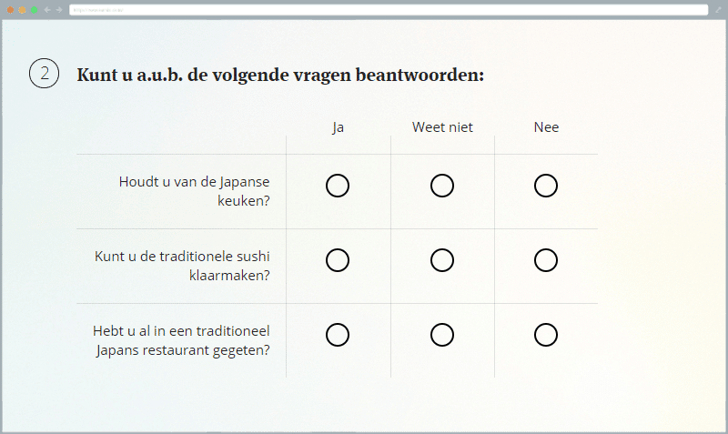 Selectieve batterij