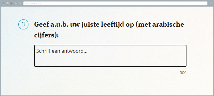 Klassieke tekstvraag